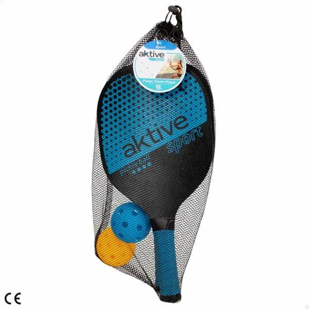 Raquettes de Plage avec Balle Colorbaby Aktive Pickle Ball 40 x 0,8 x 19,5 cm