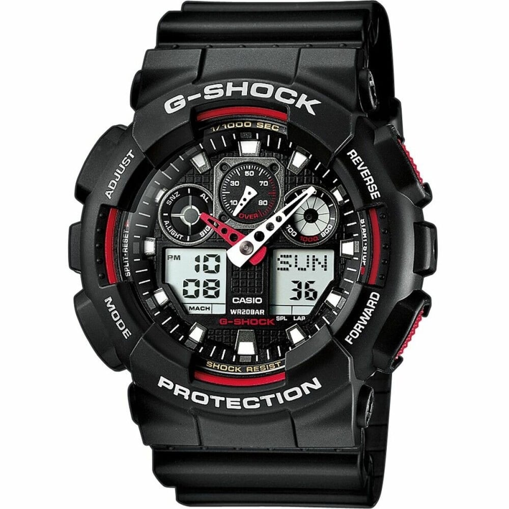 Men's Watch Casio G-Shock GA-100-1A4ER Black (Ø 51 mm)