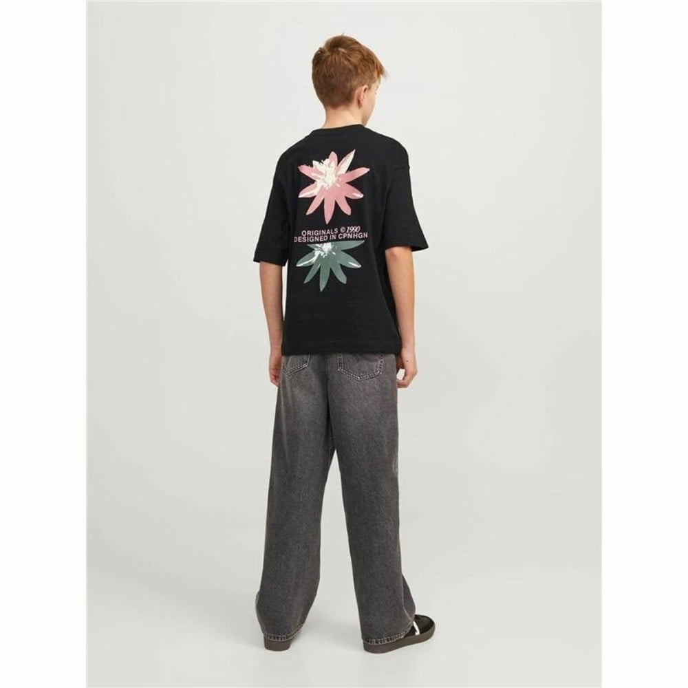T-shirt Jack & Jones tampa Back Black