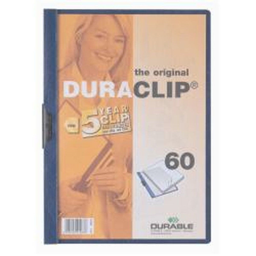 Faltblatt Durable 2209-07 Blau A4
