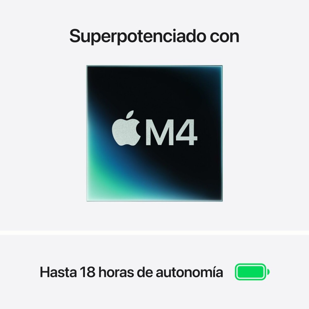 Laptop Apple MC6J4Y/A 13" M4 24 GB RAM 512 GB SSD