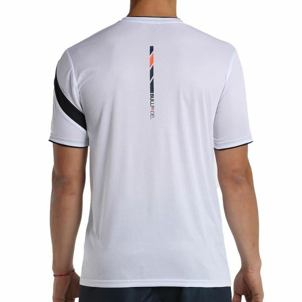 Men’s Short Sleeve T-Shirt Bullpadel lucia White