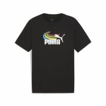 Men’s Short Sleeve T-Shirt Puma GRAPHICS Summer Black