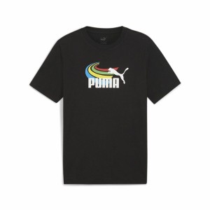 Herren Kurzarm-T-Shirt Puma GRAPHICS Summer Schwarz