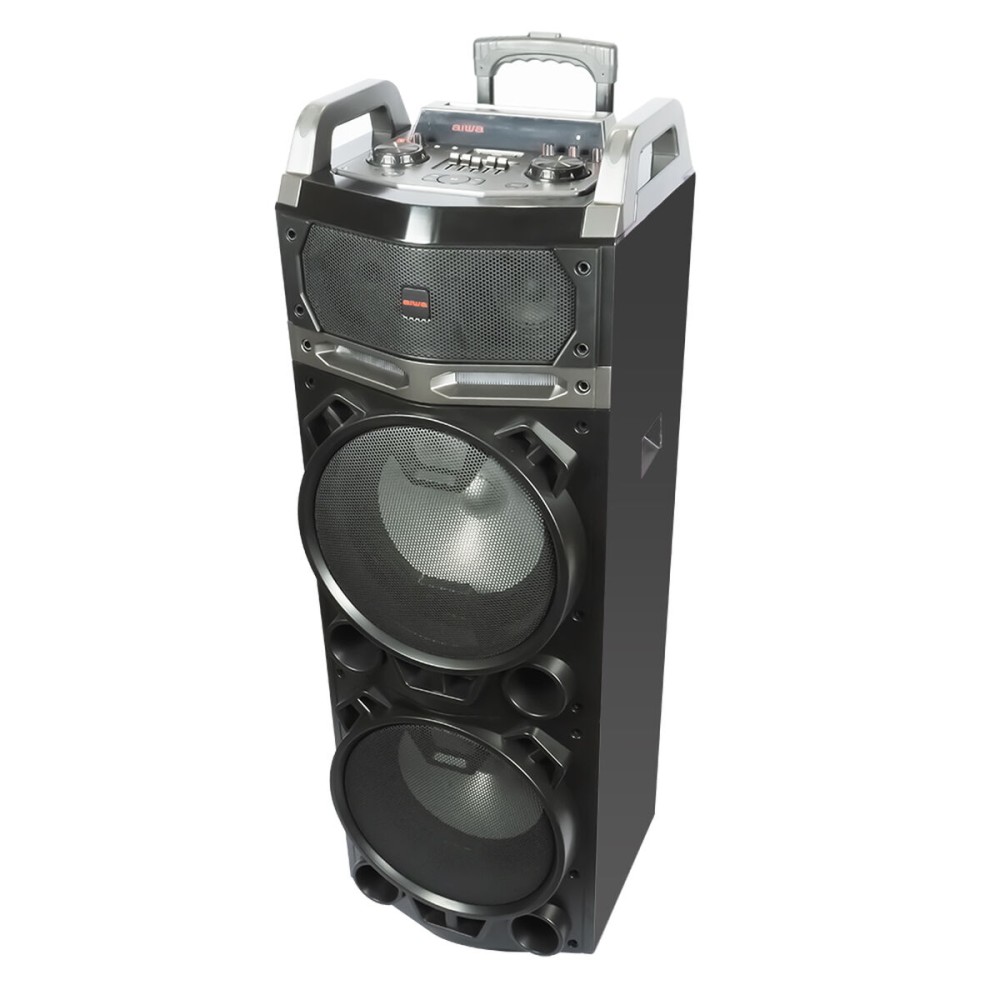 Tragbare Bluetooth-Lautsprecher Aiwa Schwarz 800 W