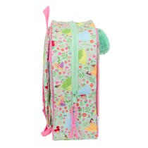 Schulrucksack Disney Princess Bloom grün Rosa 22 x 27 x 10 cm