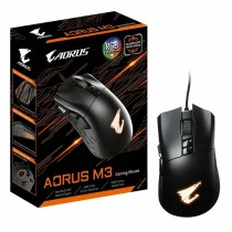 Mouse Gigabyte AORUS M3 6400 DPI Schwarz 6400 dpi (1 Stück)