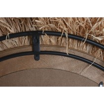 Wall mirror Home ESPRIT Natural Tropical 80 x 4 x 80 cm