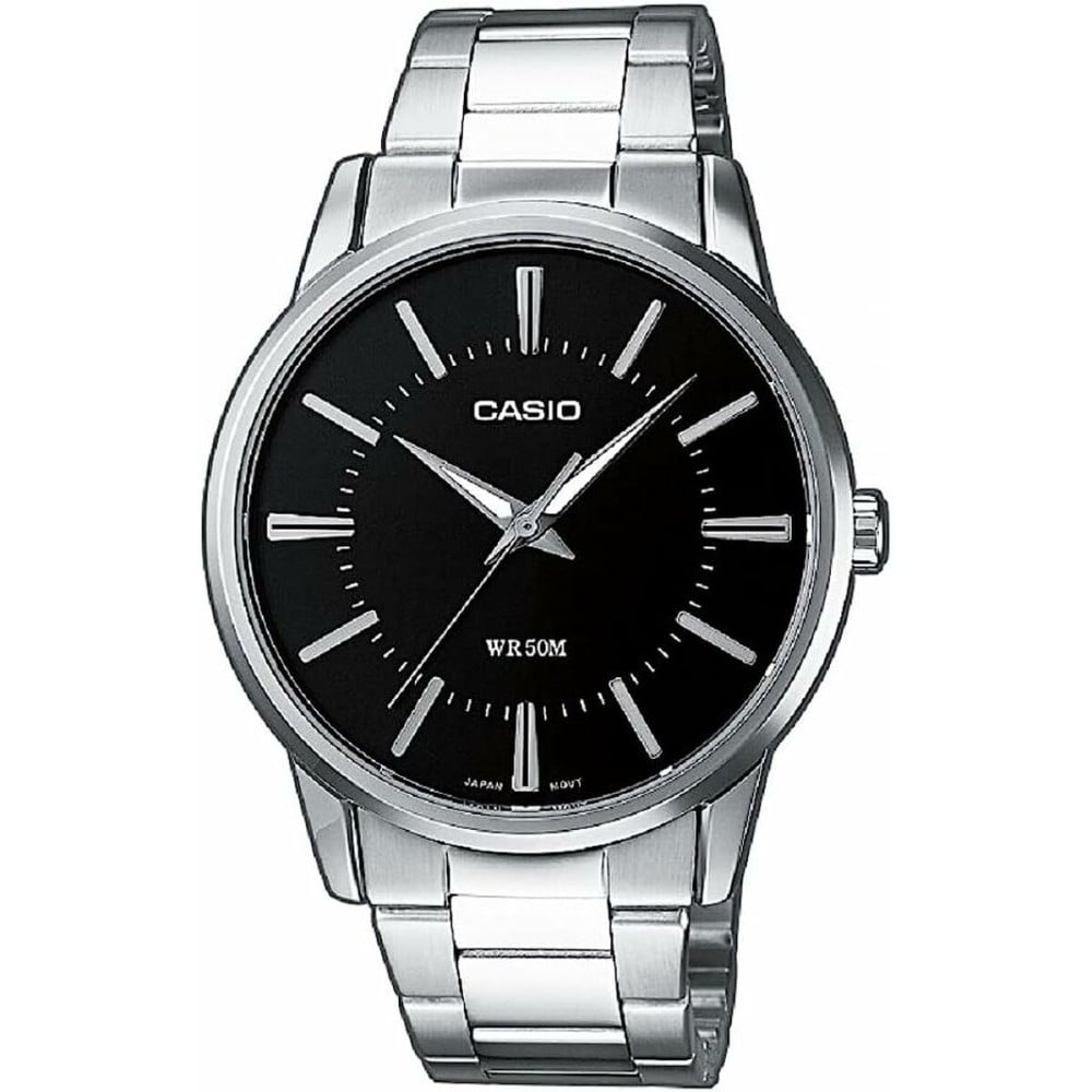 Herrenuhr Casio MTP1303PD1AVEG Schwarz Silberfarben