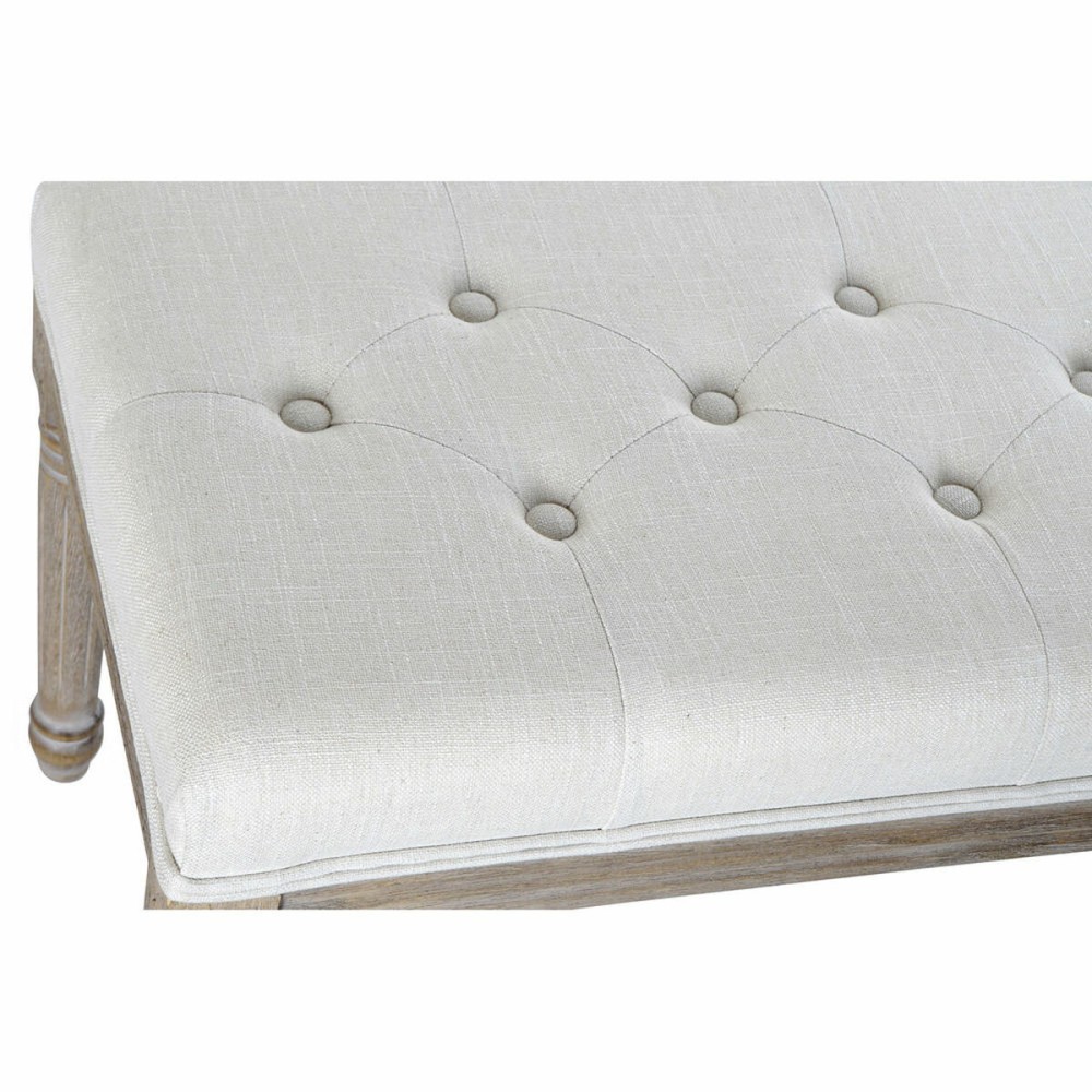 Bench DKD Home Decor Rubber wood 122 x 41 x 46 cm
