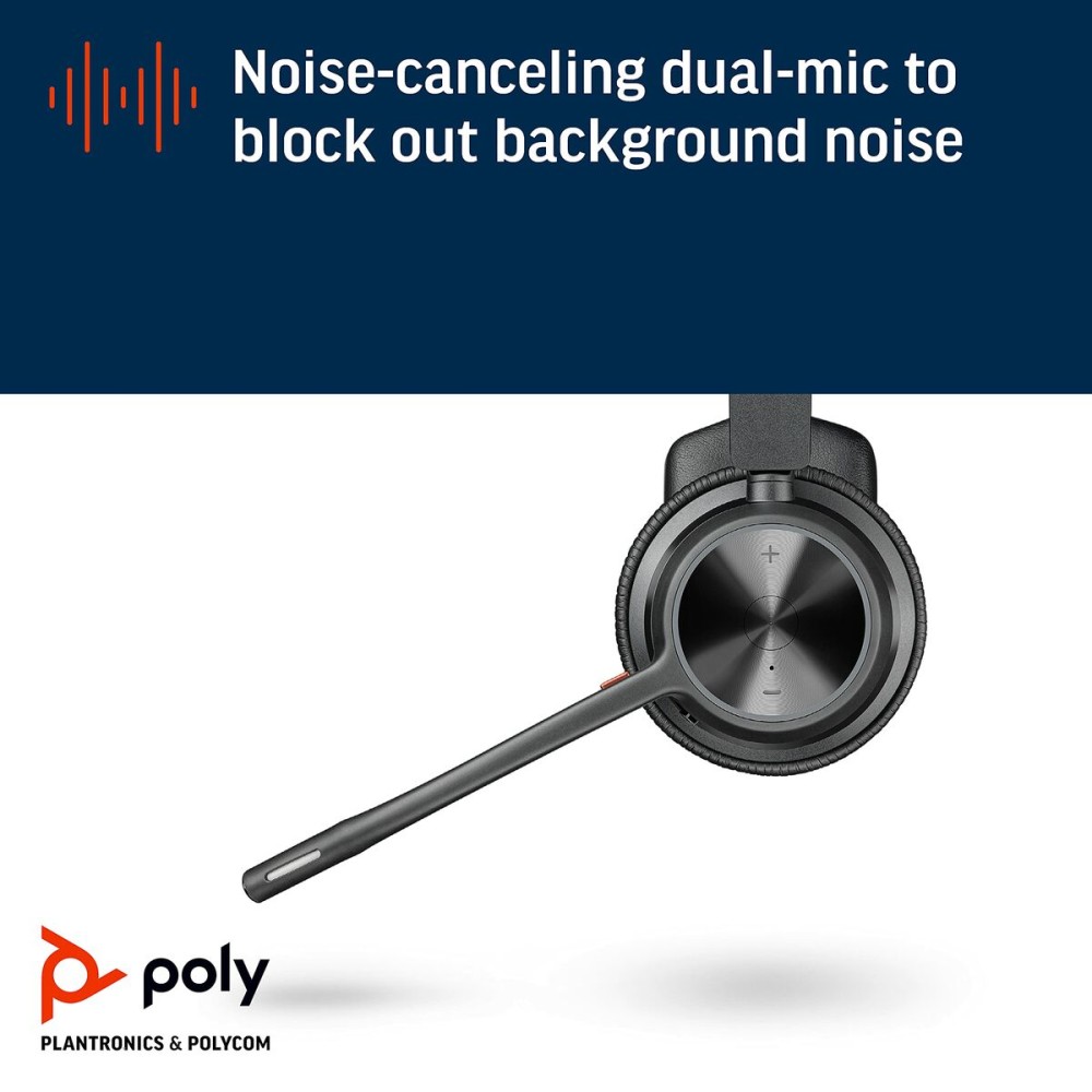 Headphones Poly 77Y94AA Black