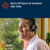 Headphones Poly 77Y94AA Black