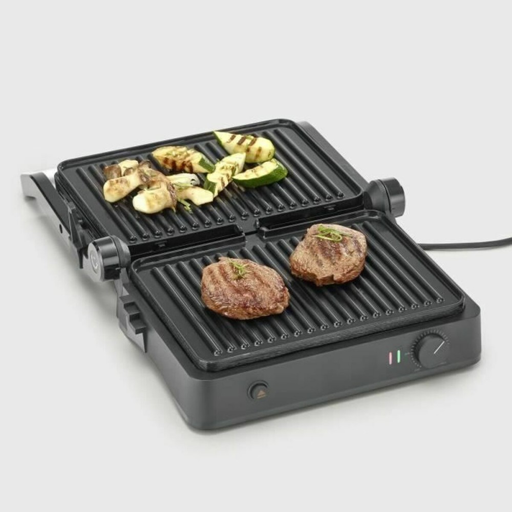 Contact grill Severin KG 2398 White Black 1800 W
