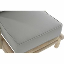 Garden sofa DKD Home Decor Natural Light grey 82 x 80 x 73 cm