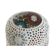 Desk lamp DKD Home Decor White Multicolour Aluminium Crystal 40 W 220 V 15 x 15 x 18 cm