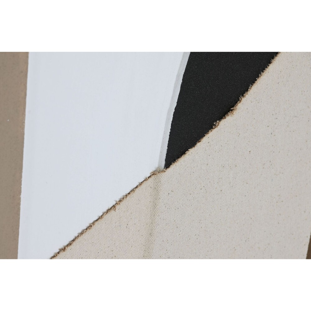 Painting Home ESPRIT Brown Beige Jute polystyrene Abstract Urban 82 x 3,8 x 102 cm (2 Units)