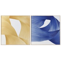 Painting Home ESPRIT Aluminium MDF Wood 120 x 3,5 x 120 cm