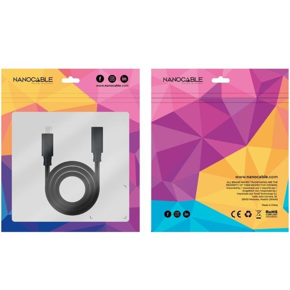 USB Cable NANOCABLE 10.01.4501