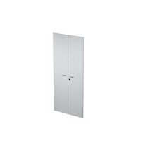 Door Artexport PRESTO Grey Melamin 2 Units