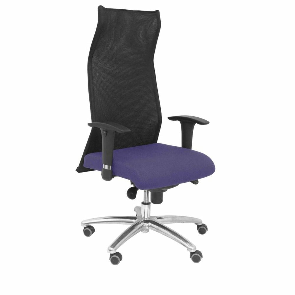 Chaise de Bureau Sahúco XL Piqueras y Crespo BALI261 Bleu Bleu clair