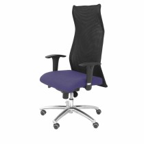 Chaise de Bureau Sahúco XL Piqueras y Crespo BALI261 Bleu Bleu clair