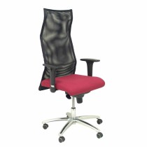 Chaise de Bureau Sahúco XL Piqueras y Crespo BALI933 Rouge Bordeaux