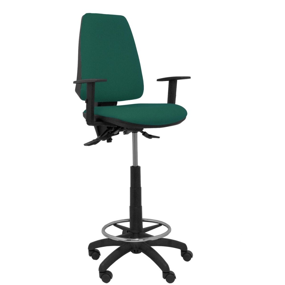 Tabouret Elche Piqueras y Crespo 26B10RN Vert foncé PVC