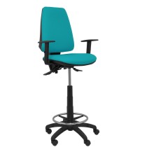 Tabouret Elche Piqueras y Crespo 39B10RN Vert turquoise PVC