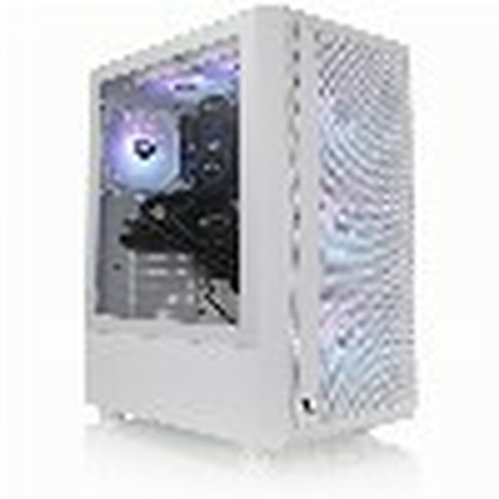 Boîtier ATX semi-tour THERMALTAKE S200 TG ARGB Blanc