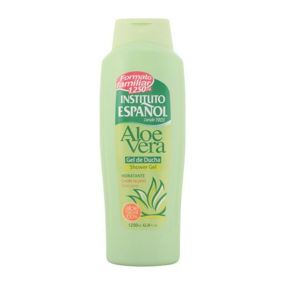 Moisturising Bath Gel with Aloe Vera Instituto Español (1250 ml)