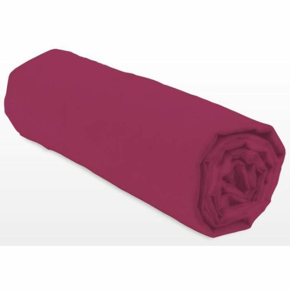 Drap housse Lovely Home LH71607 Fuchsia Rose 180 x 200 + 35 cm