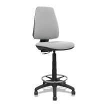 Stool Piqueras y Crespo CPB40RN Light grey PVC