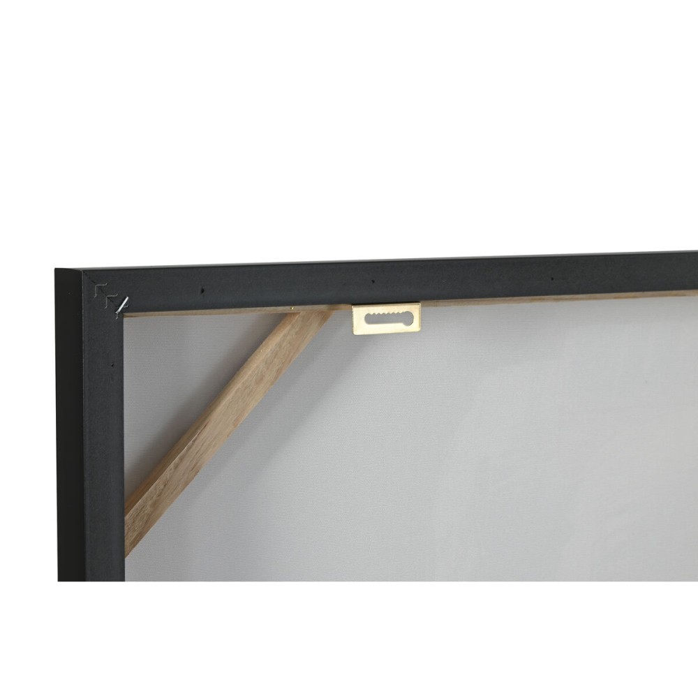 Bild Home ESPRIT Blau Schwarz Moderne Astronaut Lackierung 100 x 4 x 100 cm (2 Stück)