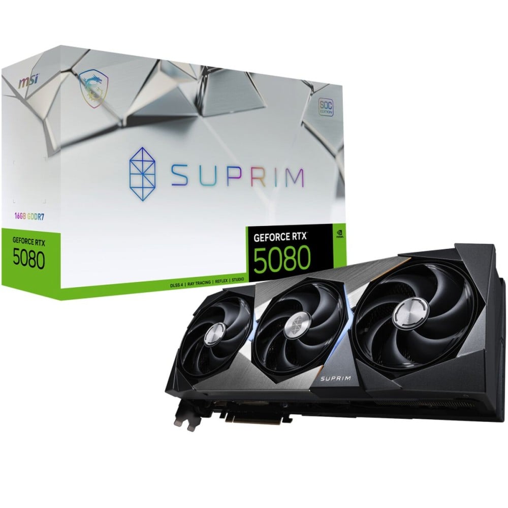 Graphics card MSI 912-V531-009 GEFORCE RTX 5080 16 GB