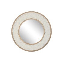 Miroir mural Home ESPRIT Blanc Naturel Scandi