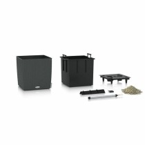 Plant pot Lechuza Black Grey polypropylene