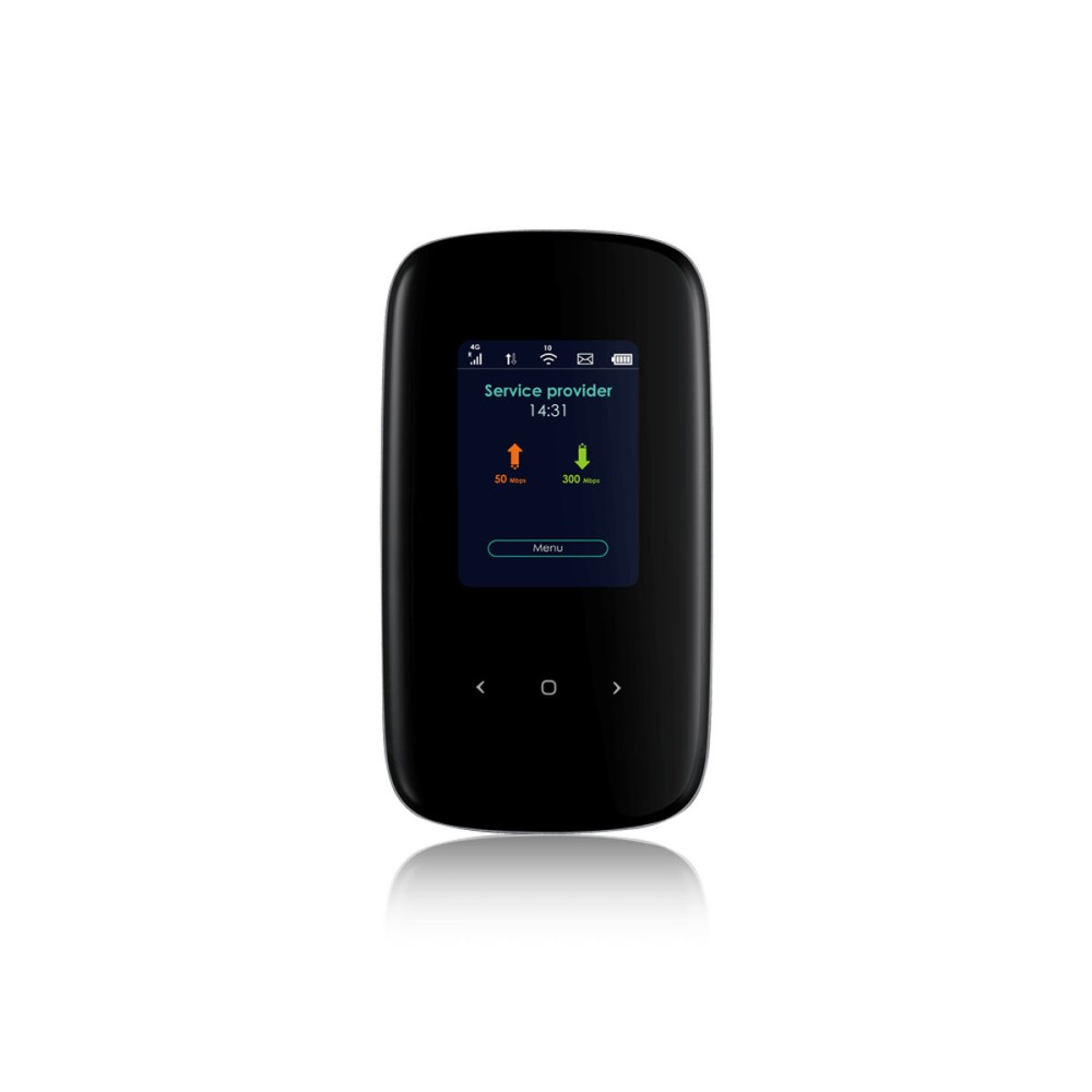 Router ZyXEL LTE2566-M634-EUZNV1F Black USB 2.0 Wi-Fi