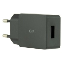 Chargeur mural + Câble USB A vers USB C KSIX USB Noir