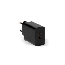 Wandladegerät + USB A zu USB-C-Kabel KSIX USB Schwarz