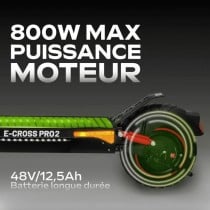 Electric Scooter Urbanglide ECROSS PRO 2 Black 25 km/h 800 W