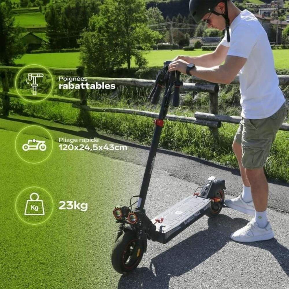 Elektroroller Urbanglide ECROSS PRO 2 Schwarz 25 km/h 800 W