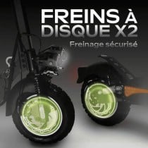 Electric Scooter Urbanglide ECROSS PRO 2 Black 25 km/h 800 W