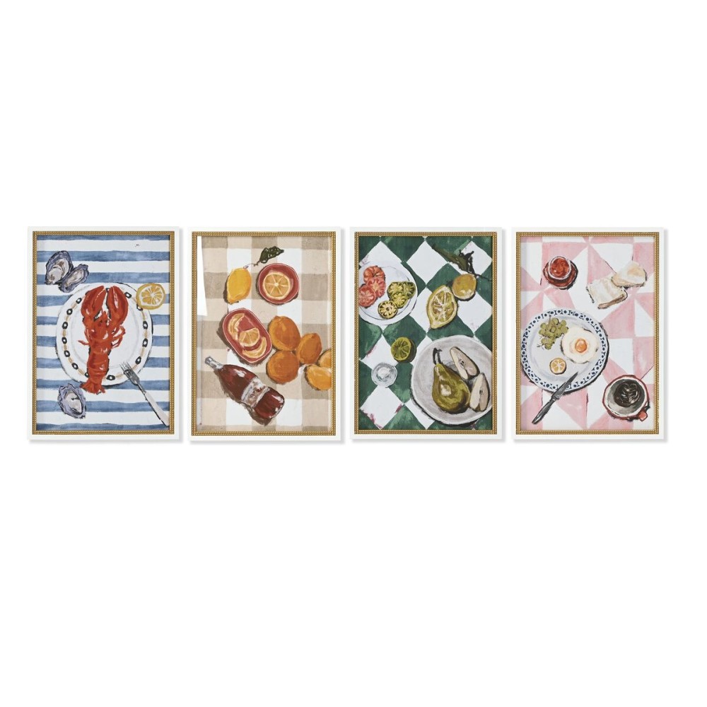 Painting Home ESPRIT Crystal MDF Wood 50 x 2,5 x 70 cm