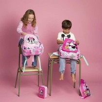 Cartable Minnie Mouse Fuchsia 32 x 15 x 42 cm