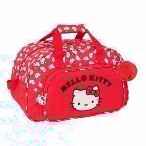 Sports bag Hello Kitty Iconic White Red 40 x 24 x 23 cm