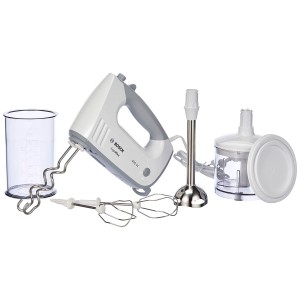 Multifunction Hand Blender with Accessories BOSCH MFQ36480 White Grey 450 W