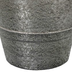 Vase Alexandra House Living Silver Ceramic 33 x 34 x 84 cm