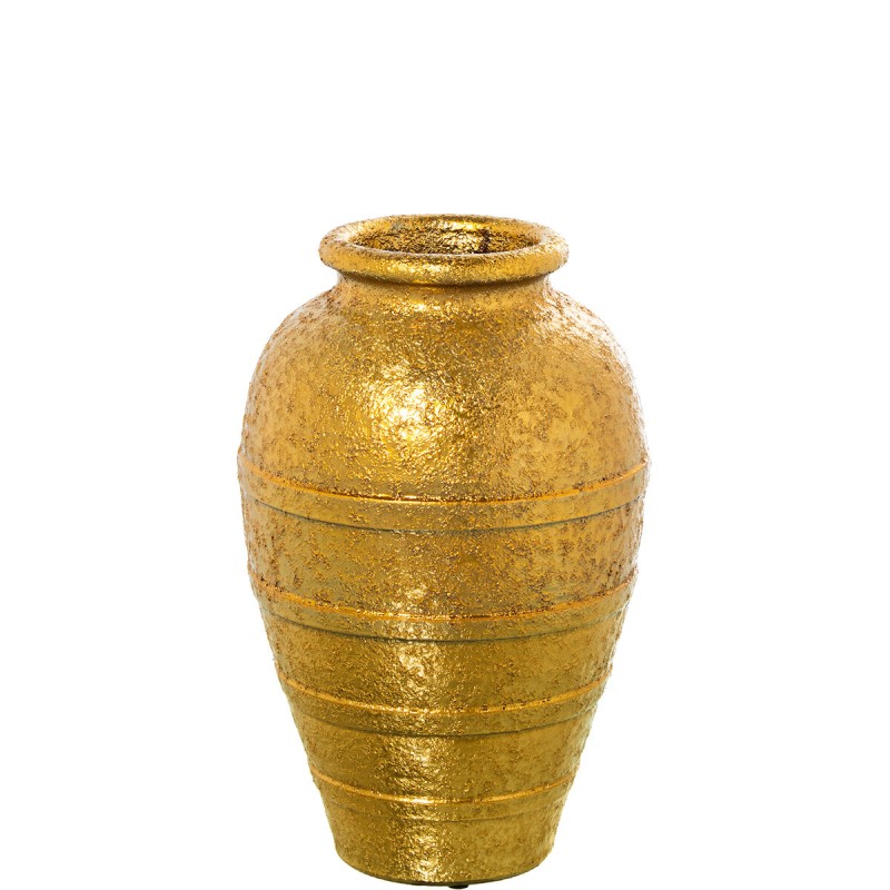 Vase Alexandra House Living Golden Ceramic 23 x 23 x 30 cm