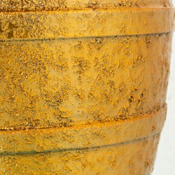 Vase Alexandra House Living Golden Ceramic 23 x 23 x 30 cm