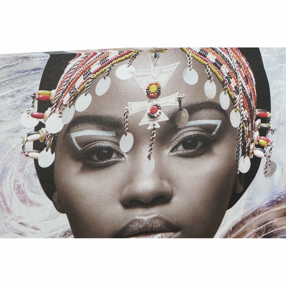 Canvas DKD Home Decor Canvas MDF Wood 50 x 1,8 x 70 cm
